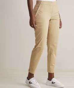 Pants & Denim<Vineyard Vines Crop Flare Ponte Pants Blackwatch Pink Pop