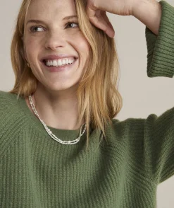 Sweaters<Vineyard Vines Cropped Cable V-Neck Sweater Marshmallow
