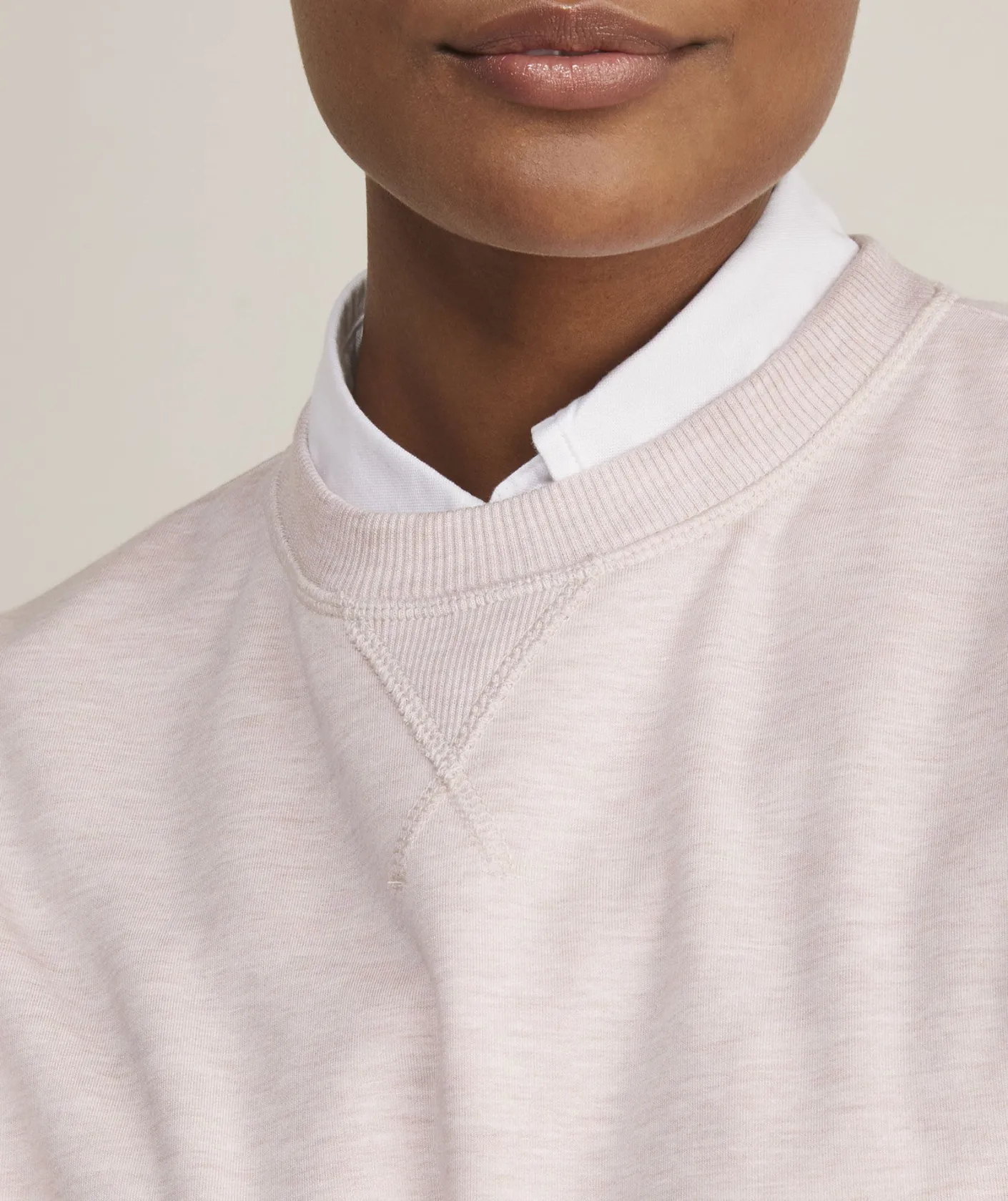 Sweatshirts & Sweatpants<Vineyard Vines Dreamcloth® Crewneck Sweatshirt Light Grey Hthr