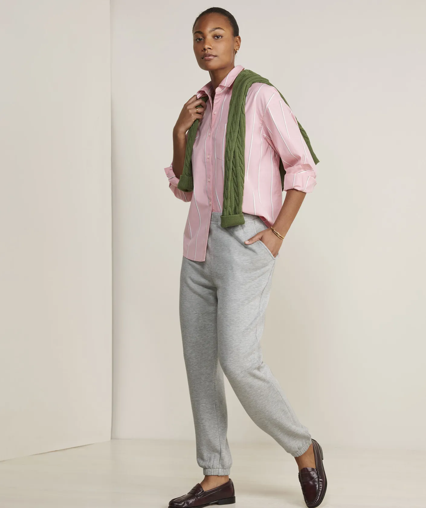 Pants & Denim|Sweatshirts & Sweatpants<Vineyard Vines Dreamcloth® Relaxed Gym Pants Peach Blush Heather