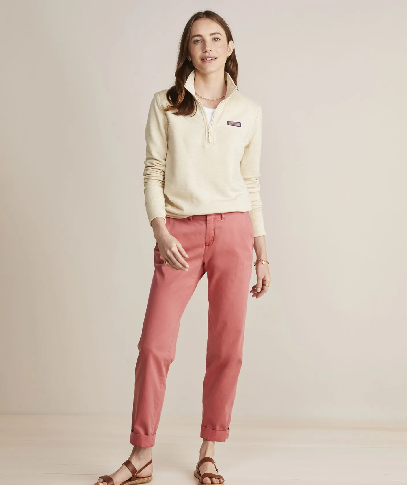 Sweatshirts & Sweatpants<Vineyard Vines Dreamcloth® Relaxed Shep Shirt Light Gray Heather