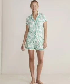 Pajamas|Tees<Vineyard Vines Dreamcloth® Waffle Henley Oatmeal Heather