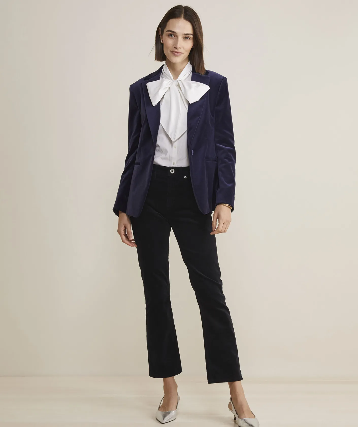 Jackets & Vests<Vineyard Vines Embroidered Velvet Blazer Jet Black