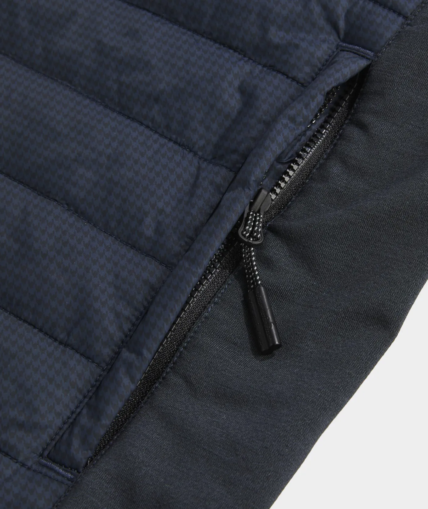 Jackets & Vests<Vineyard Vines Fairhaven Golf Jacket Htooth - Jet Black