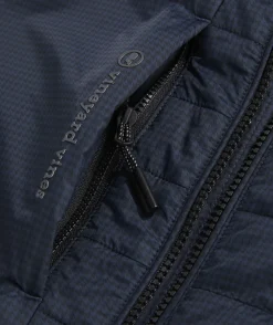 Jackets & Vests<Vineyard Vines Fairhaven Golf Jacket Htooth - Jet Black