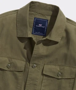 Jackets & Vests<Vineyard Vines Fatigue Jacket Cypress