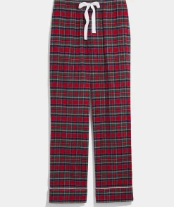 Pajamas<Vineyard Vines Flannel Pajama Set Plaid- Marshmallow