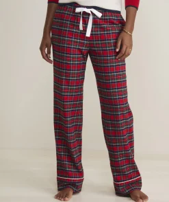 Pajamas<Vineyard Vines Flannel Pajama Set Plaid- Marshmallow