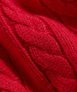 Sweaters<Vineyard Vines Girls' Classic Cable Cardigan Flamingo