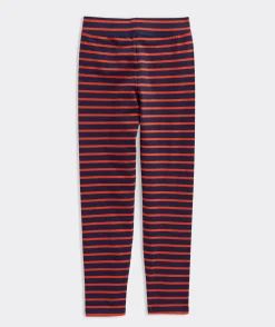 Pants & Leggings|Sweatshirts & Sweatpants<Vineyard Vines Girls' Dreamcloth® Gym Joggers StripeCaymanBloss
