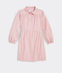 Dresses<Vineyard Vines Girls' Everyday Dress WP Floral-Calm Water