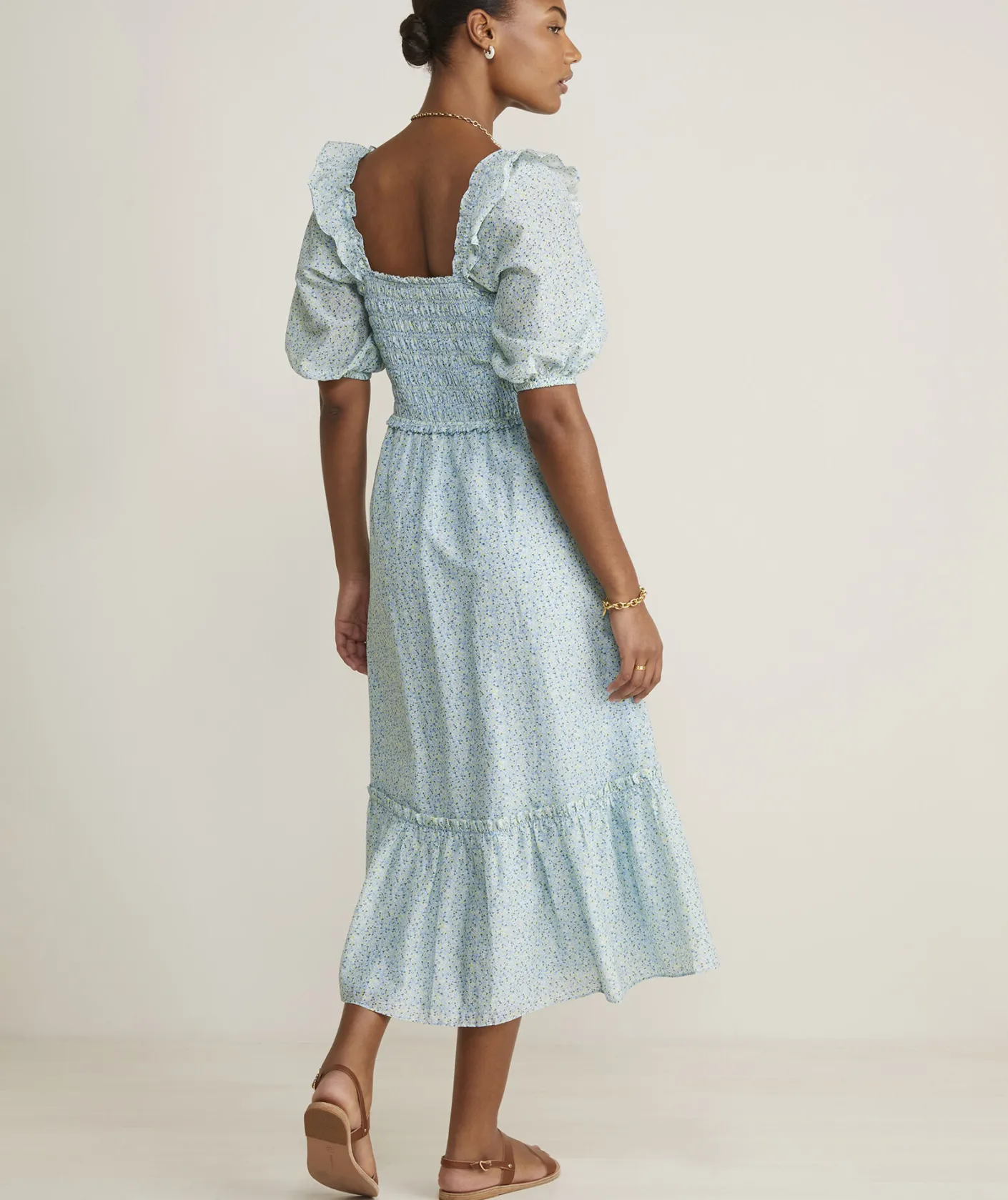 Kids|Swim & Cover-Ups<Vineyard Vines Girls' Harbor Coverup Cornflower/White Cap