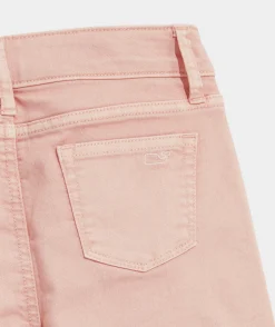 Pants & Leggings<Vineyard Vines Girls' Kick Flare Corduroy Pants Blackwatch Pink Pop