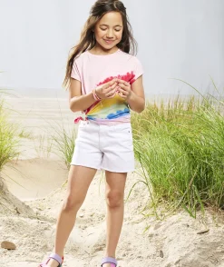 Pants & Leggings<Vineyard Vines Girls' Kick Flare Corduroy Pants Marshmallow
