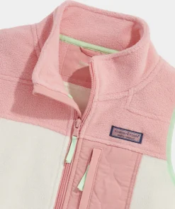 Jackets, Blazers & Vests<Vineyard Vines Girls' Lightweight Packable Puffer Jacket Rhododendron