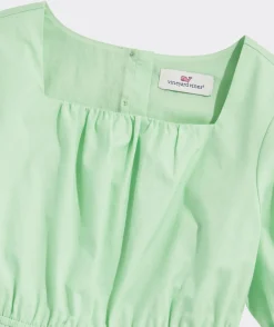 Dresses<Vineyard Vines Girls' Long-Sleeve Everyday Dress Tiny Floral-JakeBlue
