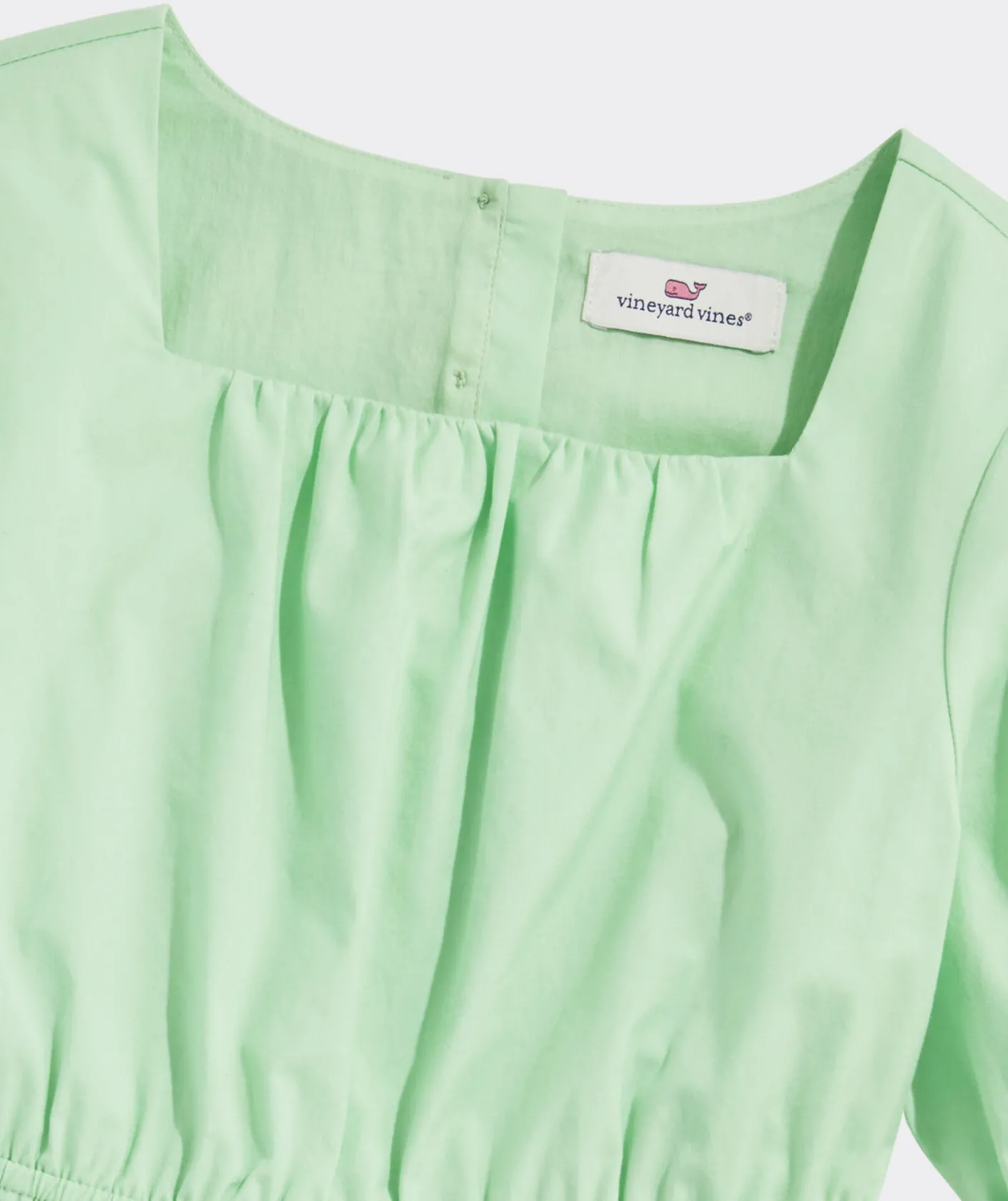 Dresses<Vineyard Vines Girls' Long-Sleeve Everyday Dress Tiny Floral-JakeBlue