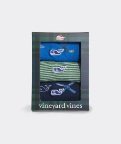 Socks & Sandals<Vineyard Vines Girls' Pastel Lurex 3-Pack Socks Multi