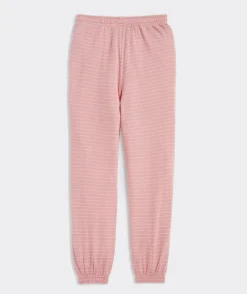 Pants & Leggings|Sweatshirts & Sweatpants<Vineyard Vines Girls' Plush Ribbed Joggers Marshmallow