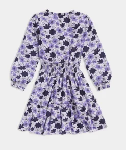Dresses<Vineyard Vines Girls' Ponte Bow Shift Dress Red Velvet