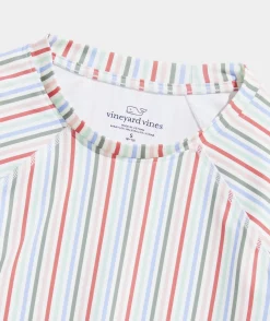 Sweatshirts & Sweatpants<Vineyard Vines Girls' Relaxed Shep Shirt™ StripeMarshKeelB