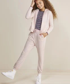 Sweatshirts & Sweatpants<Vineyard Vines Girls' Ruffle Collar Sweatshirt Nautical Navy