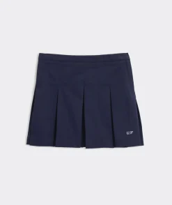 Shorts & Skirts|Dresses<Vineyard Vines Girls' Smocked Waist Skirt Easton Floral - Iris