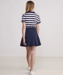 Shorts & Skirts|Dresses<Vineyard Vines Girls' Smocked Waist Skirt Easton Floral - Iris