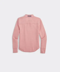 Sweatshirts & Sweatpants<Vineyard Vines Girls' Sparkle Dreamcloth® Full-Zip Hoodie Aqua Hthr Shimmer