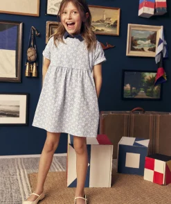 Dresses<Vineyard Vines Girls' Taffeta Puff-Sleeve Tartan Dress Royal Stewart - Red