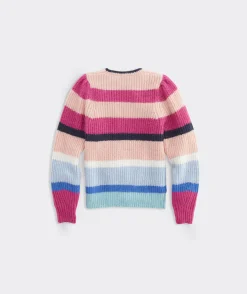 Jackets, Blazers & Vests<Vineyard Vines Girls' Teddy Hooded Bomber Jacket Marshmallow