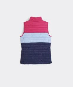 Jackets, Blazers & Vests|Sweatshirts & Sweatpants<Vineyard Vines Girls' Teddy Snap Placket Pull-Over Calm Waters