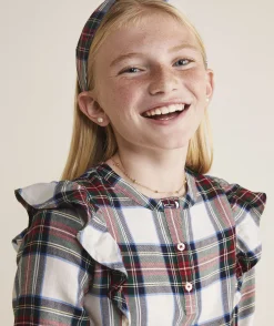 Tops, Tees & Polos<Vineyard Vines Girls' Thanksgiving Parade Whale Long-Sleeve Pocket Tee White Cap