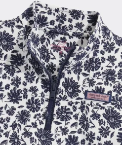 Sweatshirts & Sweatpants<Vineyard Vines Girls' Vintage Whale Graphic Hoodie Long-Sleeve Tee Glitter Island Paradise