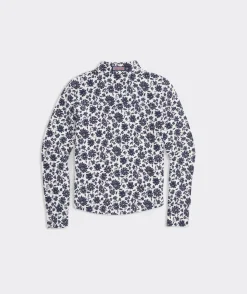 Sweatshirts & Sweatpants<Vineyard Vines Girls' Vintage Whale Graphic Hoodie Long-Sleeve Tee Glitter Island Paradise