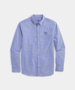 Kids|Tops, Tees & Polos<Vineyard Vines Girls' Vintage Whale Long-Sleeve Pocket Tee Island Paradise