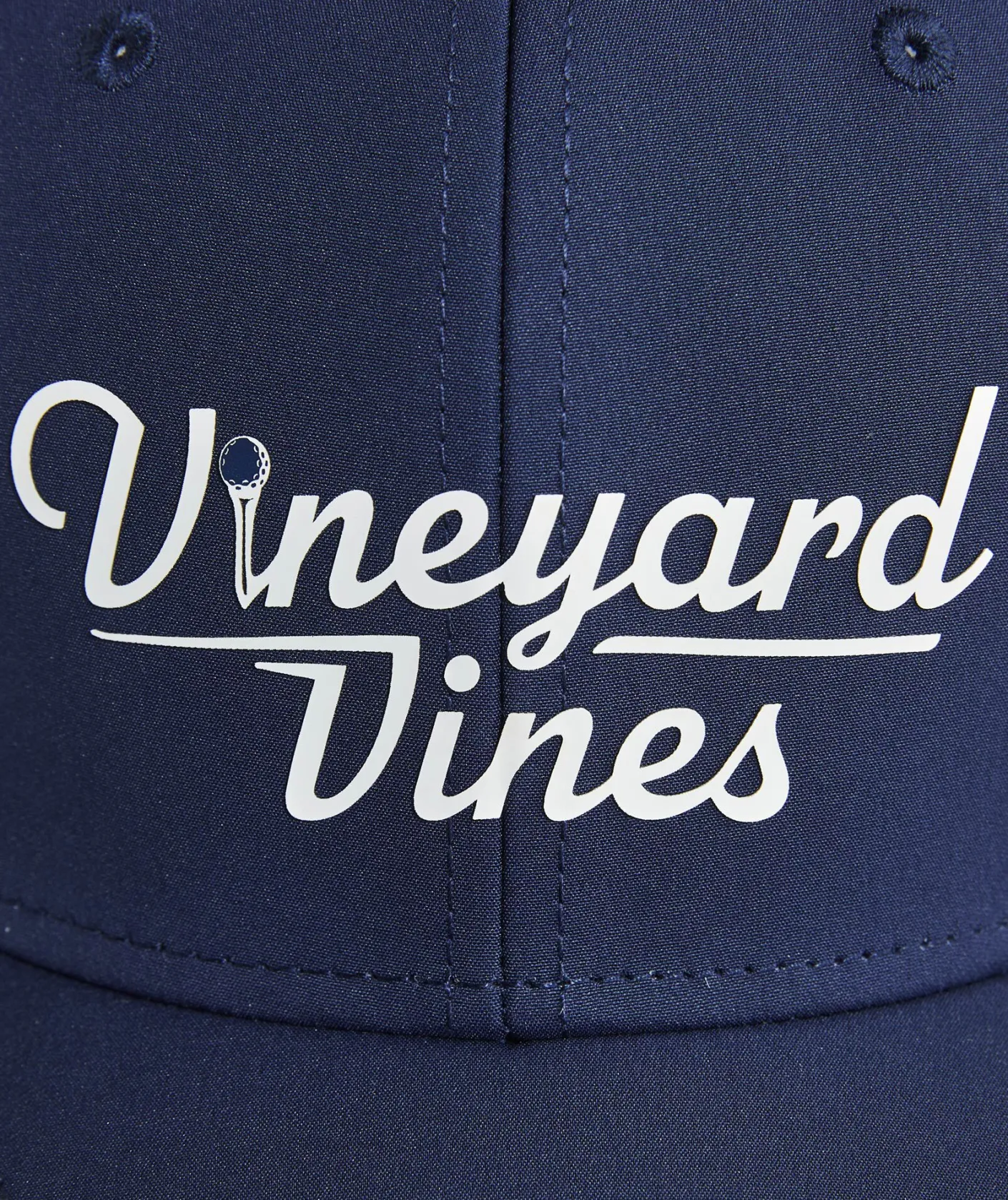 Hats<Vineyard Vines Golf Logo Performance Trucker Hat Nautical Navy