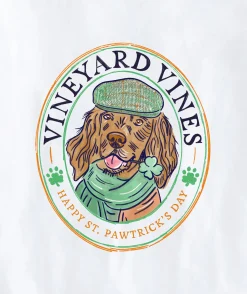 Tees<Vineyard Vines Good Lad Short-Sleeve Pocket Tee White Cap