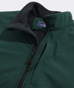 Jackets & Vests<Vineyard Vines Harbor Fleece Full-Zip Jet Black