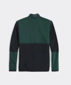 Jackets & Vests<Vineyard Vines Harbor Fleece Full-Zip Jet Black