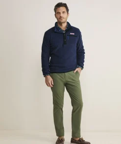 Sweatpants & Sweatshirts<Vineyard Vines Harbor Fleece Quarter-Snap Nautical Navy