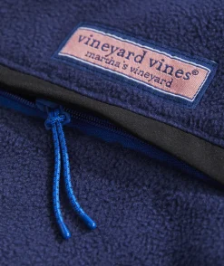 Sweatpants & Sweatshirts<Vineyard Vines Harbor Fleece Quarter-Snap Nautical Navy