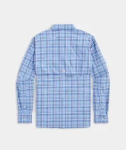 Button-Down Shirts<Vineyard Vines Harbor Performance Plaid Shirt Ocean Breeze