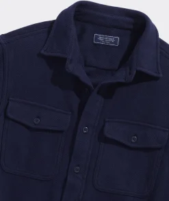 Jackets & Vests<Vineyard Vines Heavy Twill Shirt Jacket Nautical Navy