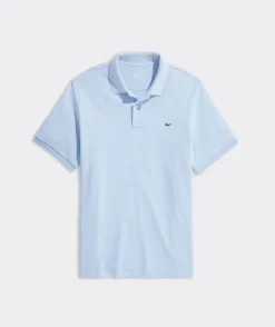 Polos<Vineyard Vines Heritage Pique Polo Jake Blue