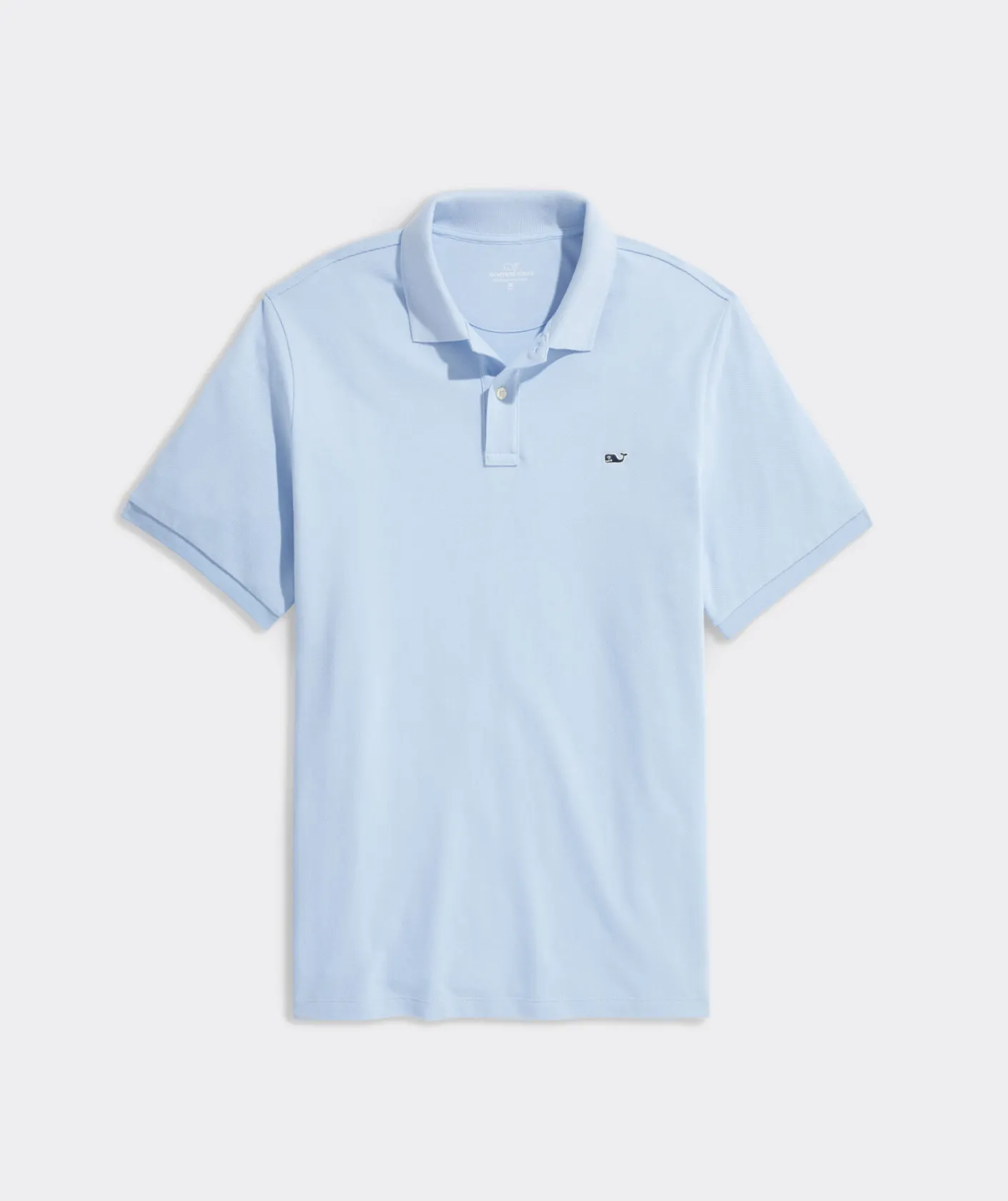 Polos<Vineyard Vines Heritage Pique Polo Jake Blue