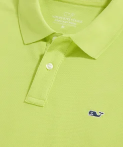 Polos<Vineyard Vines Heritage Pique Polo Wild Lime