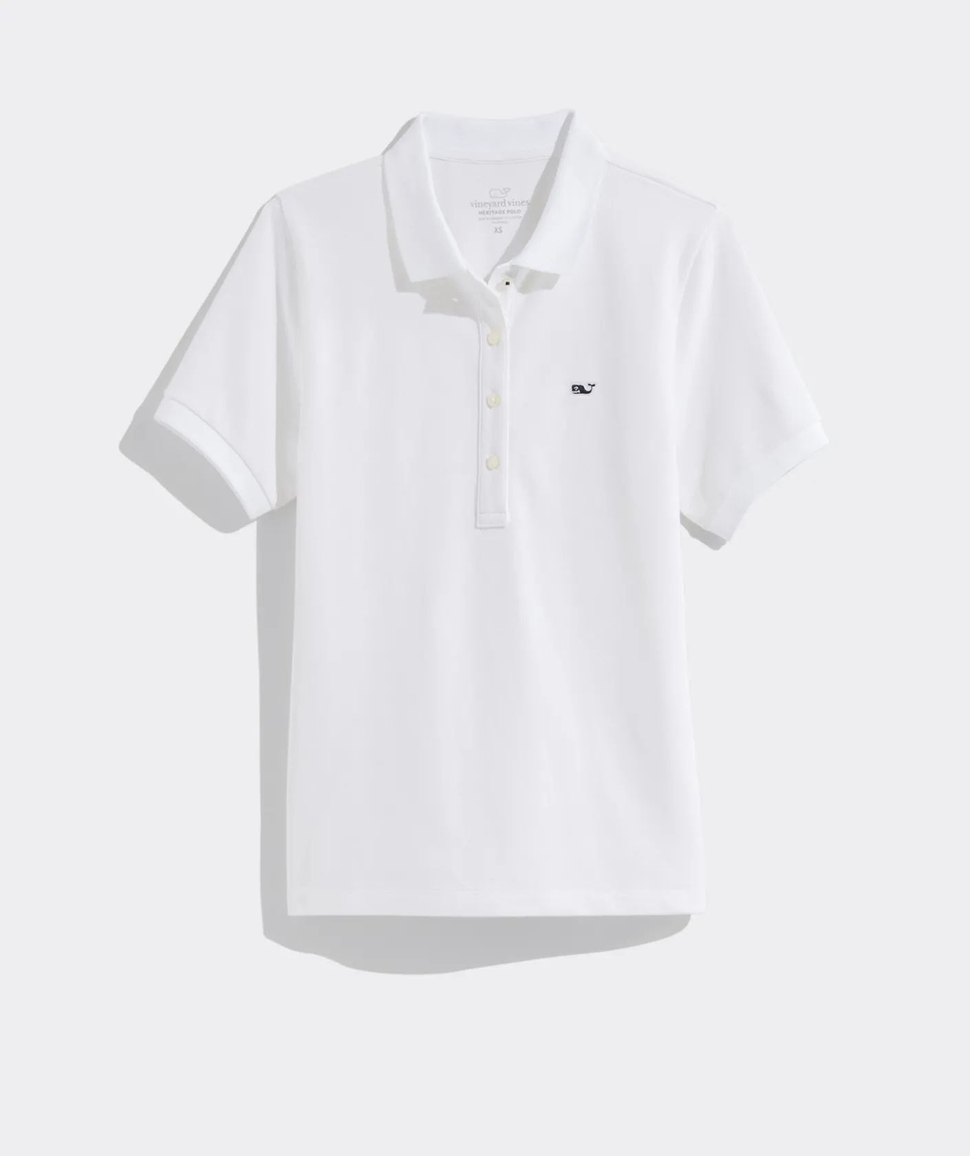 Polos<Vineyard Vines Heritage Pique Polo Jake Blue