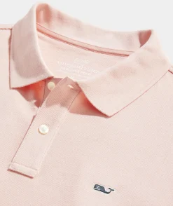 Polos<Vineyard Vines Heritage Pique Polo Pink Blossom