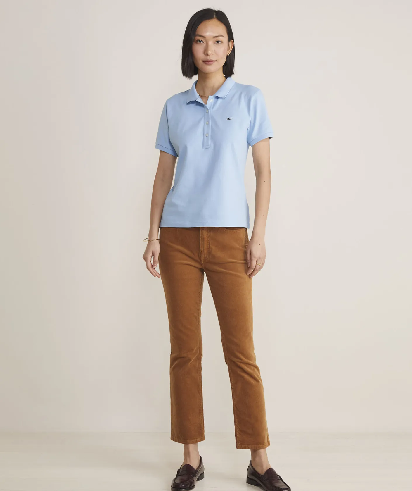 Polos<Vineyard Vines Heritage Pique Polo Rhododendron